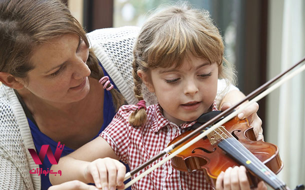 تشویق کودکان به تمرین موسیقی
